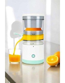 Meyve Sıkacağı USB Şarjlı Taşınabilir Çift Bıçaklı Güvenlik Kilidi