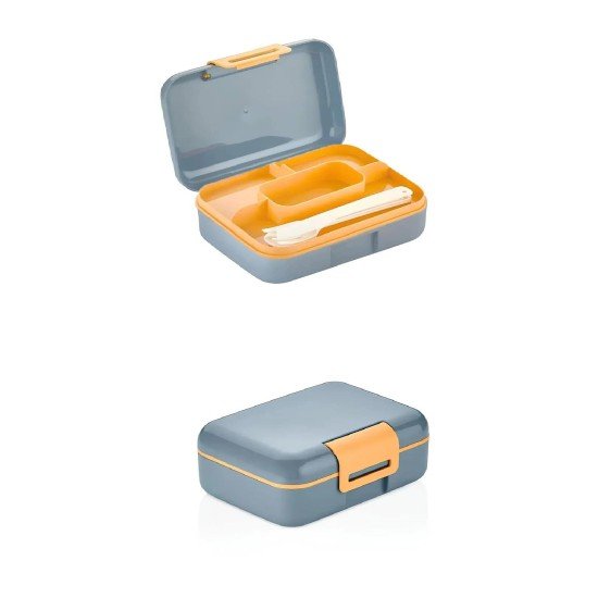 Meyve Suyu Bölmeli - Tabaklı Beslenme Kabı Diyet Kabı -Çatal Bıçak Kaşık Dahildir Meyve Suyu Bölmeli - Tabaklı Beslenme Kabı Diyet Kabı -Çatal Bıçak Kaşık Dahildir