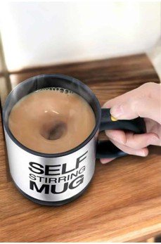 Mikser Kupa Yazılı Mug Bardak Karıştırma Özelliği