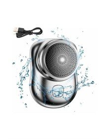 Mini Sıfır Sakal Yanak Tıraş Makinesi USB Şarjlı Sıfır Sakal Taşınabilir Korumalı