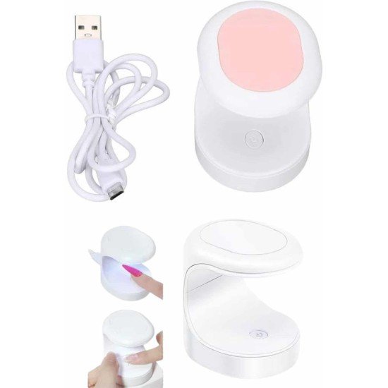 Mini Taşınabilir Kalıcı Oje Jel Tırnak Kurutucu Fototerapi Makinesi