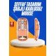 Mouse Fare Kablosuz Mouse Fare Şarjlı Bluetooth Sessiz 5 Tuşlu Şeffaf Mouse Fare Kablosuz Mouse Fare Şarjlı Bluetooth Sessiz 5 Tuşlu Şeffaf
