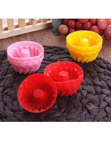 Muffin Kek Kalıbı Silikon 6 Adet