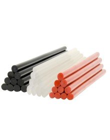 Sıcak Silikon Şeffaf 6,2 mm 30 Cm 10 Adet