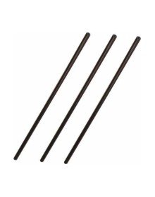 Mum Sıcak Silikon Siyah 6,2 mm  30 Cm 3 Adet