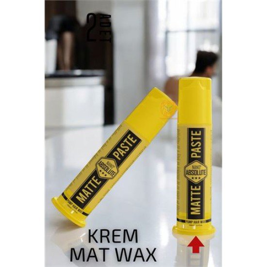 Tüplü Mat Wax Matte Paste Wax Absolute Professional