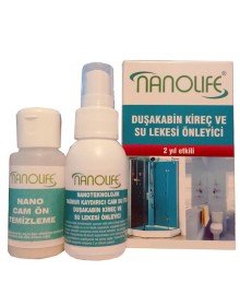 Nanoteknolojik Duşakabin Su Kaydırıcı 2 Yıl Etkili