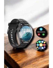 NFC ve Kablosuz Şarjlı Akıllı Saat EKG, Nabız & Spor Modları ile iOS ve Android Uyumlu