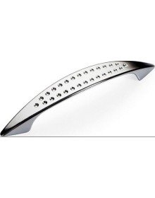 Noktalı Dolap Çekmece Kulpu 96 mm Krom