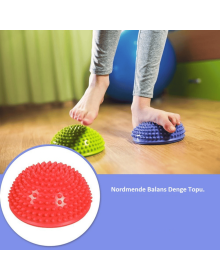 Balance Ball Tırtıklı Denge Aleti Masaj Aleti Duyu Taşı