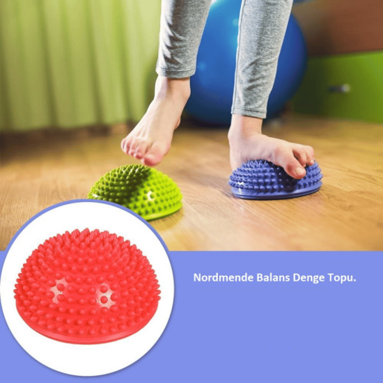 Balance Ball Tırtıklı Denge Aleti Masaj Aleti Duyu Taşı Balance Ball Tırtıklı Denge Aleti Masaj Aleti Duyu Taşı