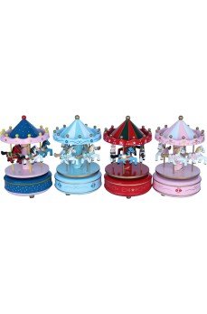 Nostaljik El Yapımı Atlıkarınca Müzik Kutusu