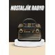 Nostaljik Radyo Bluetooth Bağlantılı Müzik Kutusu Ahşap Nostaljik Radyo Bluetooth Bağlantılı Müzik Kutusu Ahşap