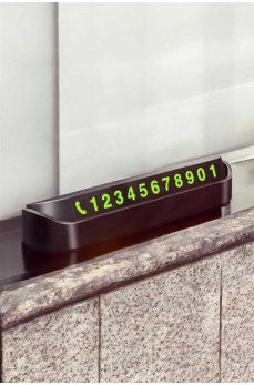 Numaralık Araç İçi Araba Araç Park Numaratör Telefon Numarası Yazma