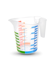 Ölçü Kabı Dereceli Renkli 1000 ML