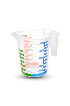 Ölçü Kabı Dereceli Renkli 1000 ML