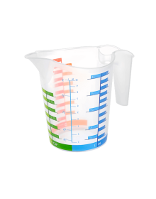 Ölçü Kabı Dereceli Renkli 1000 ML + 500 ML Set