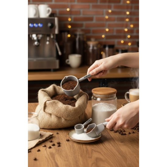 Ölçü Kaşığı Şeker Kahve Un Erzak Ölçü Kaşığı - 3 lü Ölçü Kaşığı Ölçü Kaşığı Şeker Kahve Un Erzak Ölçü Kaşığı - 3 lü Ölçü Kaşığı