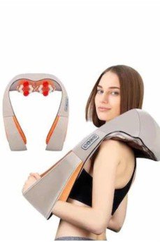 Ovmalı, Boyun Sırt İnsan Eli Hissi Veren Şarjlı Masaj Aleti Masaj Cihazı