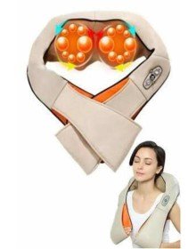 Ovmalı, Boyun Sırt İnsan Eli Hissi Veren Şarjlı Masaj Aleti Masaj Cihazı