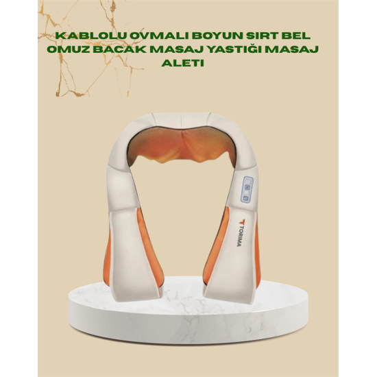 Ovmalı Isıtmalı Masaj Aleti – Boyun, Sırt, Bel, Omuz ve Bacak İçin