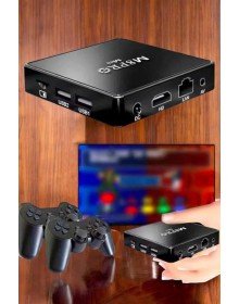 Oyun Konsolu Çift Kollu 1000 Oyunlu TV Box Netflix Youtube Atari