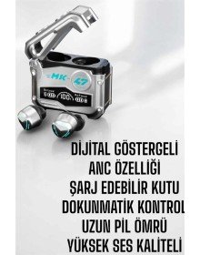 Kulaklığı Bluetooth Bağlantılı ANC Özelliği 5.0 Bluetooth