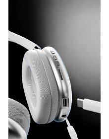 P9 Air Max Kablosuz 5.0 Mikrofonlu Bluetooth Kulaklık Beyaz Yüksek Ses Kaliteli