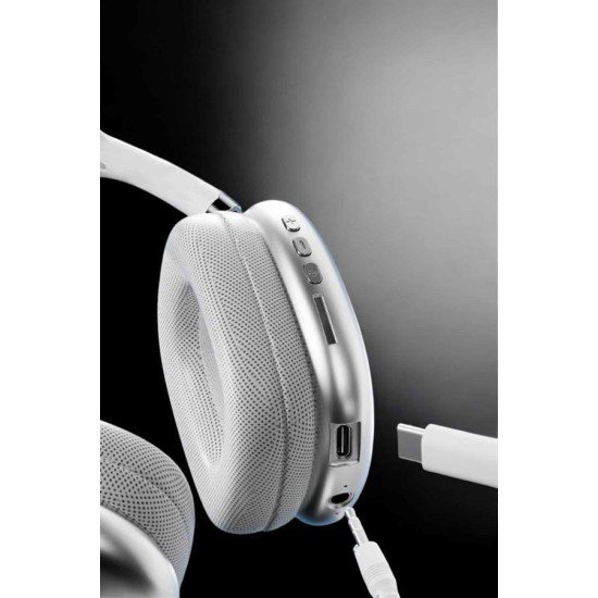 P9 Air Max Kablosuz 5.0 Mikrofonlu Bluetooth Kulaklık Beyaz Yüksek Ses Kaliteli P9 Air Max Kablosuz 5.0 Mikrofonlu Bluetooth Kulaklık Beyaz Yüksek Ses Kaliteli
