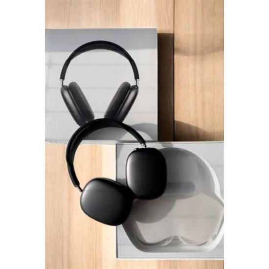 P9 Plus Kulaklık Siyah Bluetooth Bağlantılı Kulak Üstü Kablosuz ANC Özelliği P9 Plus Kulaklık Siyah Bluetooth Bağlantılı Kulak Üstü Kablosuz ANC Özelliği