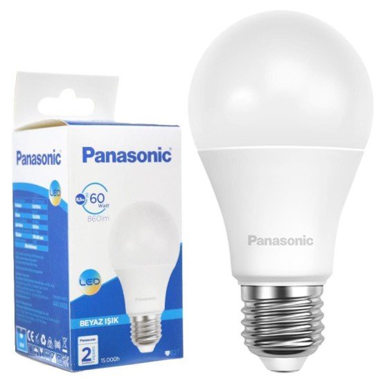 Panasonic Led Ampul 8,5 Watt Beyaz Renk E27 Duy Panasonic Led Ampul 8,5 Watt Beyaz Renk E27 Duy