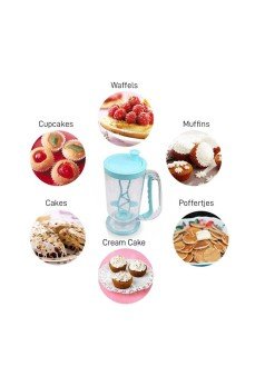 Pancake Machine Mikser Krep Makinesi Hamur Dağıtıcı Mekanizmalı