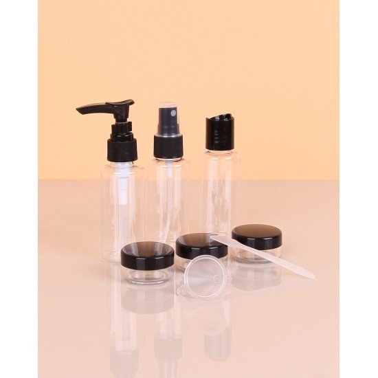 Parfüm Şişesi - Kozmetik Şişesi - 8 li Seyahat Doldurulabilir Kozmetik Seti Parfüm Şişesi - Kozmetik Şişesi - 8 li Seyahat Doldurulabilir Kozmetik Seti