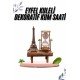 Paris Eyfel Kulesi Hediyelik Eyfel Retro Kum Saati Dekoratif Eşya
