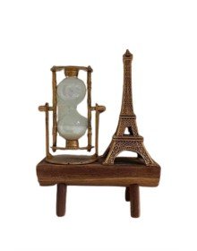 Paris Eyfel Kulesi Hediyelik Eyfel Retro Kum Saati Dekoratif Eşya
