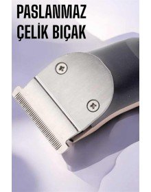 Paslanmaz Çelik Bıçaklı Hassas Çelik Bıçaklı Tıraş Makinesi