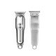 Paslanmaz Çelik Bıçaklı Kablosuz Şarjlı Dijital Göstergeli Tıraş Makinesi