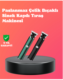 Paslanmaz Çelik Bıçaklı Sinek Kaydı Tıraş Makinesi Uzun Ömürlü