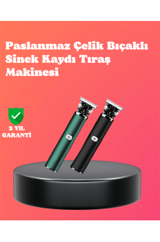 Paslanmaz Çelik Bıçaklı Sinek Kaydı Tıraş Makinesi Uzun Ömürlü