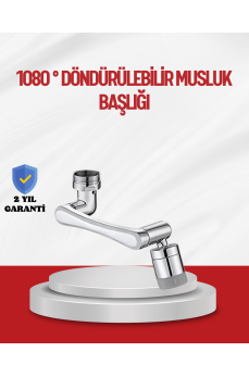 1080° Çok Yönlü Musluk Aparatı Püskürtme ve Köpük Akışlı