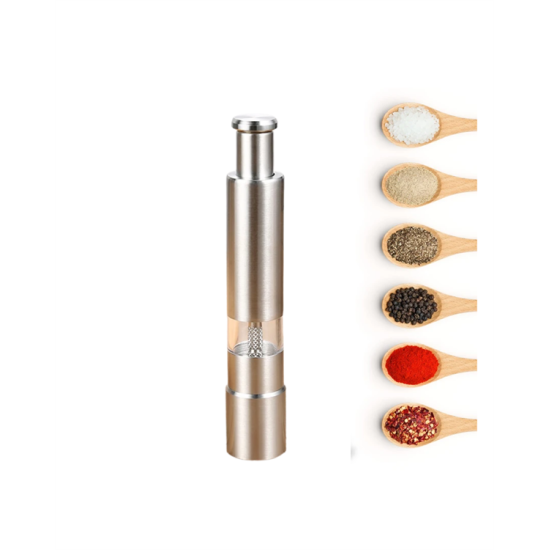 Ergonomik Tasarımlı, Nem Geçirmez Kapaklı Baharat Öğütücü Ergonomik Tasarımlı, Nem Geçirmez Kapaklı Baharat Öğütücü