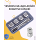 Paslanmaz Metal Buz Küpleri-Çok Amaçlı Kullanıma Uygun