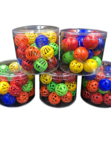 Petzoom Çıngıraklı Kedi Topu 100 Adet