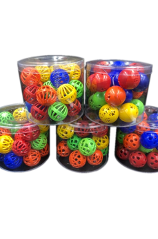 Petzoom Çıngıraklı Kedi Topu 100 Adet Petzoom Çıngıraklı Kedi Topu 100 Adet