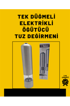 Pil İle Çalışan Elektrikli Baharat Öğütme Cihazı Ergonomik Şeffaf Gövde