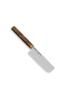 Pirge 12106 Titan East Dilimleme Nakiri Şef Bıçağı 16 cm - Ceviz Sap