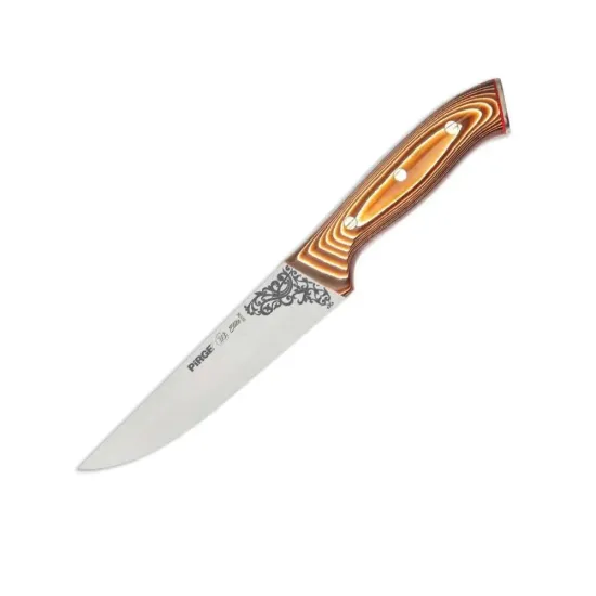 Pirge 32102 Elite Kurban, Kasap Bıçağı 16,5 cm - Kahverengi Perçinli Kompozit Sap Pirge 32102 Elite Kurban, Kasap Bıçağı 16,5 cm - Kahverengi Perçinli Kompozit Sap