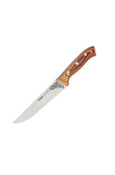 Pirge 32103 Elite Kurban, Kasap Bıçağı 19 cm - Kahverengi Perçinli Kompozit Sap