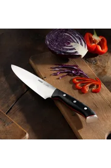 Pirge 32160 Elite Şef Bıçağı 19 cm - Perçinli Kahverengi Kompozit Sap Pirge 32160 Elite Şef Bıçağı 19 cm - Perçinli Kahverengi Kompozit Sap