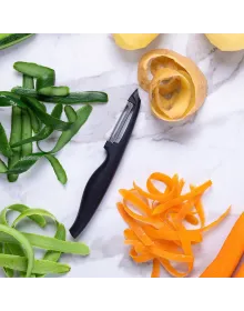 Pirge 41310 Dişli Soyacak, Siyah - Plastik Sap